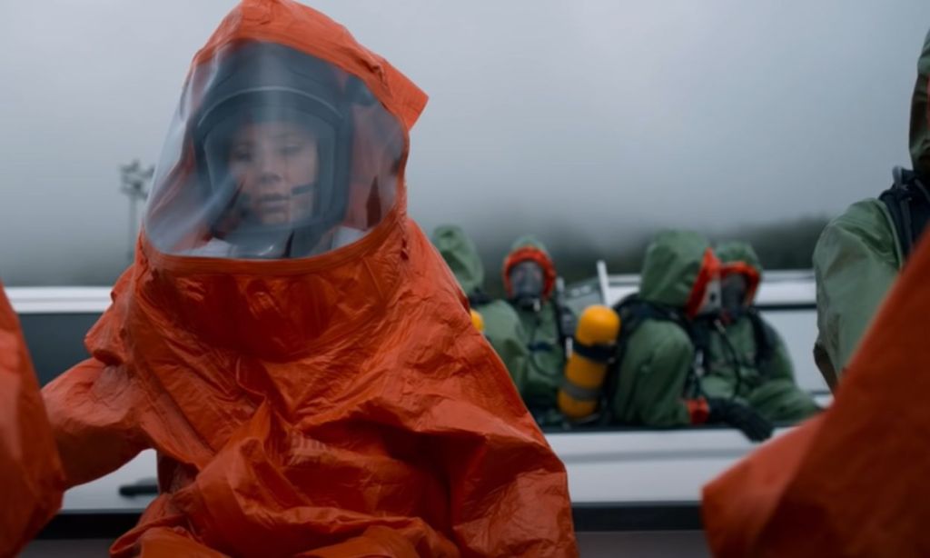 A screenshot from Arrival