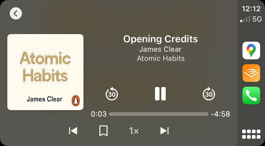 CarPlay Apps - Audible