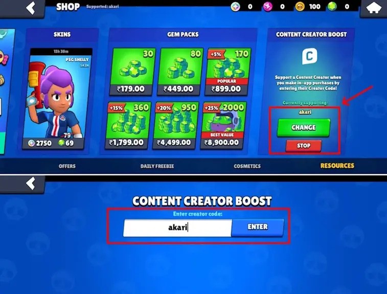 Brawl Stars Codes 