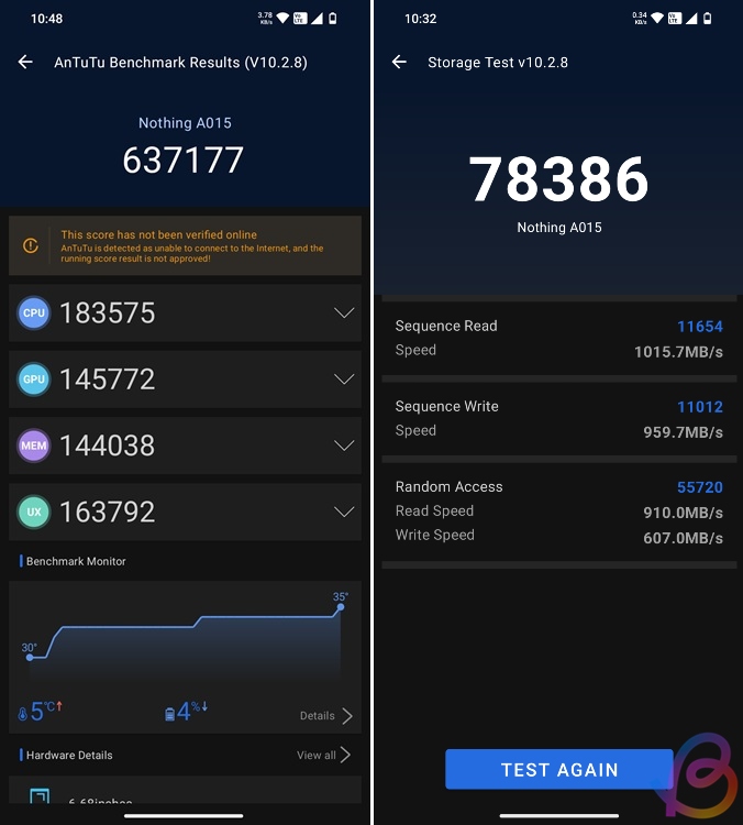 dimensity 7300 antutu benchmark