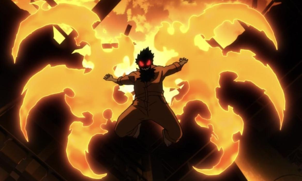 A scene from Fire Force