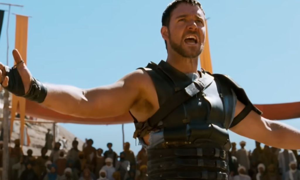 Russell Crowe in Gladiator