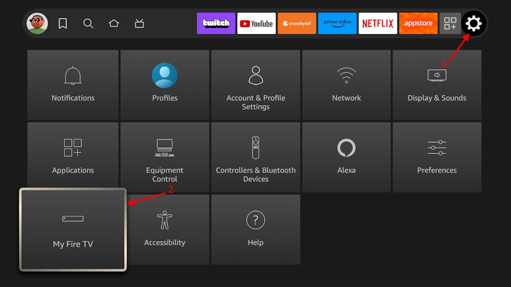 got to settings, my fire tv on firestick