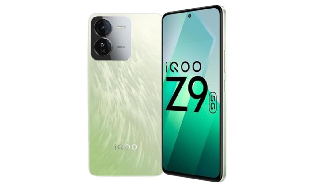 iQOO Z9 front and back design
