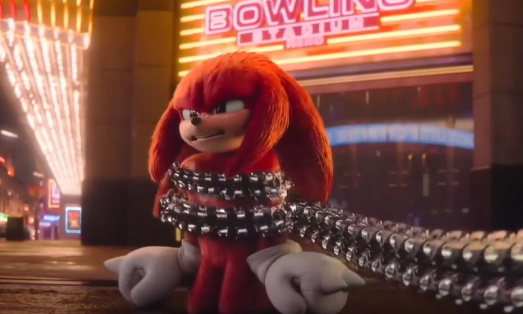 A screenshot from Knuckles