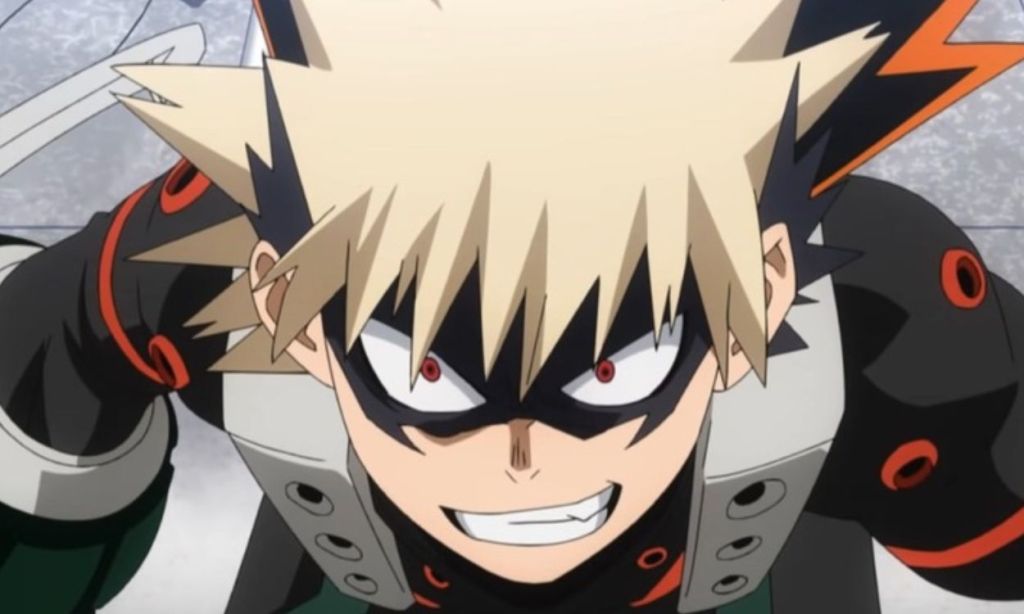 Bakugou in My Hero Academia