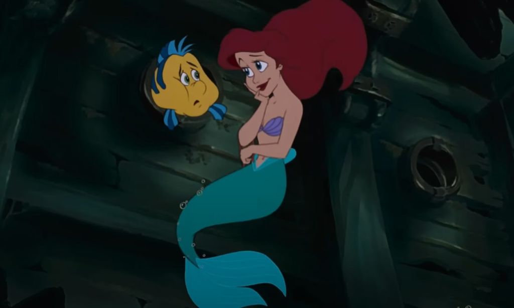 Ariel in The Little Mermaid