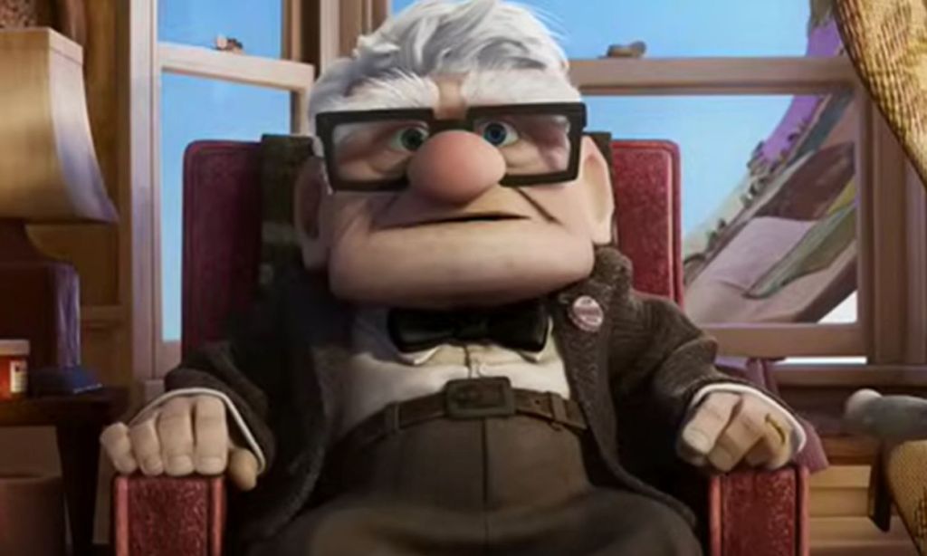 Edward Asner in UP