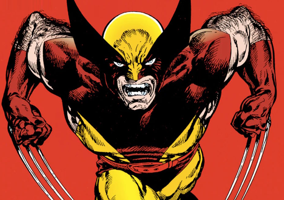 wolverine brown and yellow suit