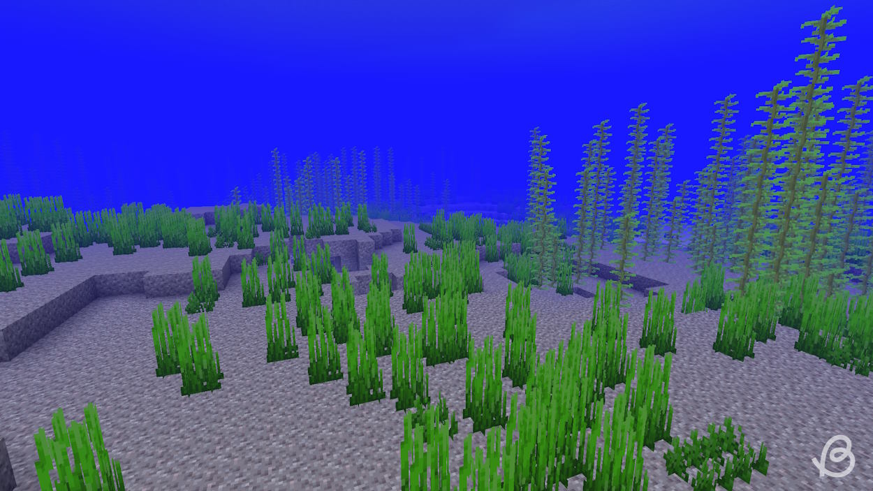 Current ocean biome in Minecraft