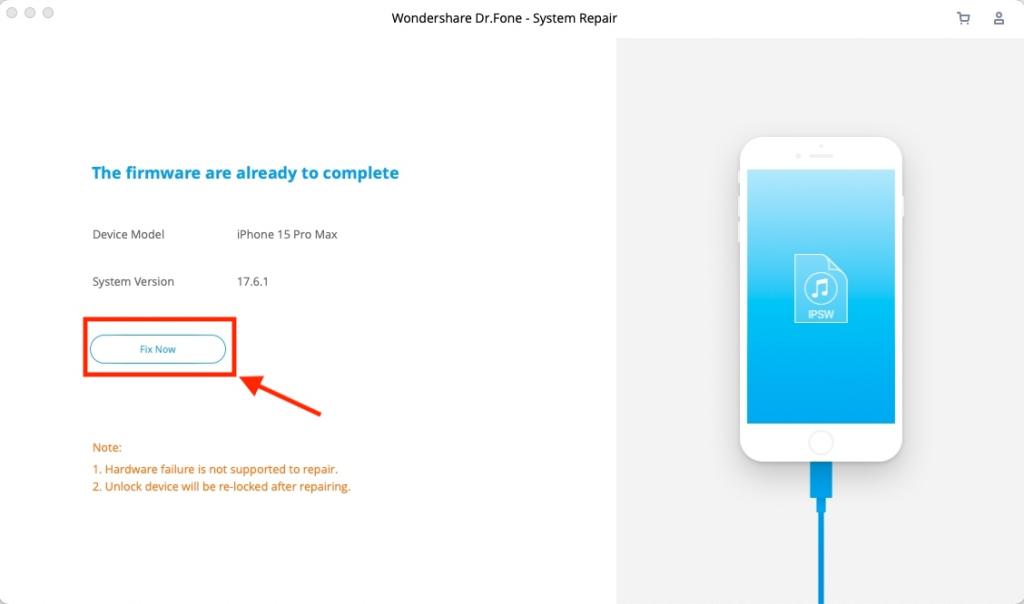 How to Fix iOS 18 Beta Bugs with Wondershare Dr Fone