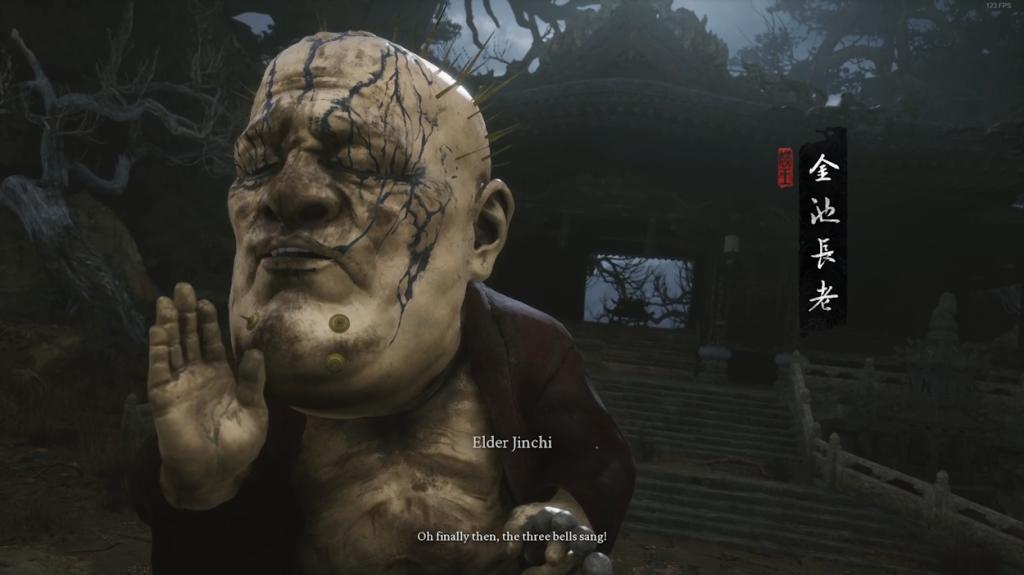 Elder Jinchi in Black Myth: Wukong