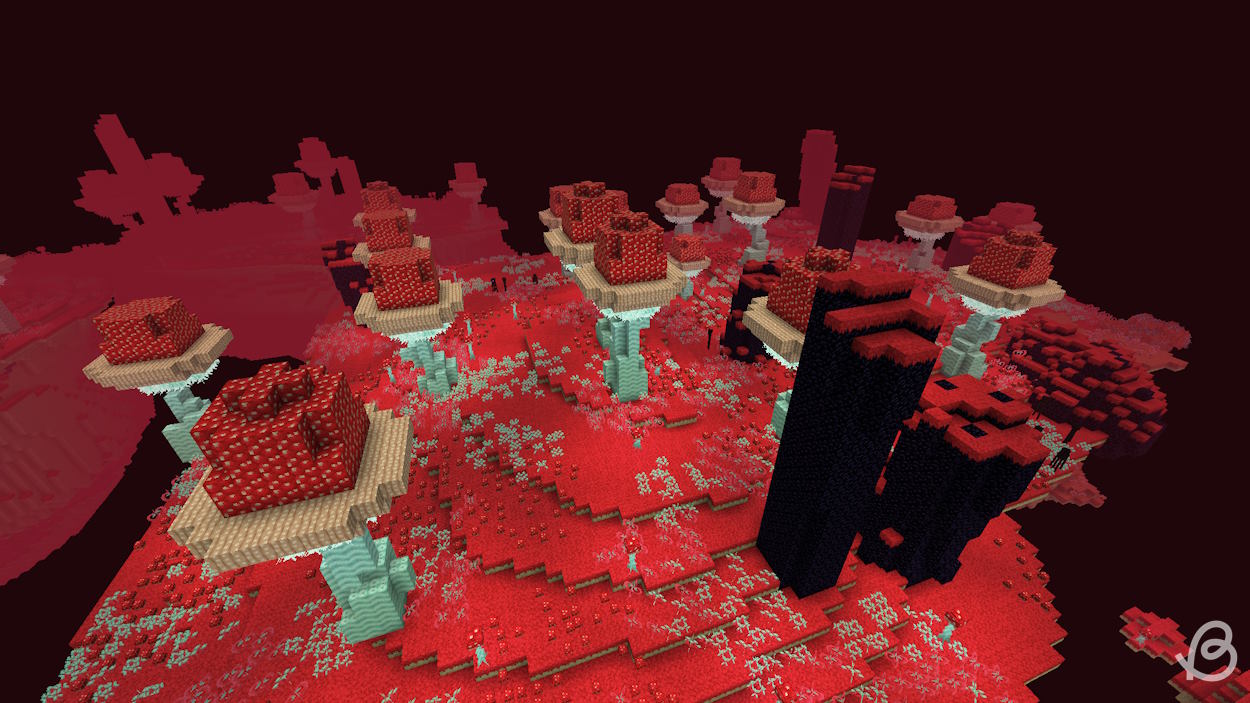 Red biome in the BetterEnd mod