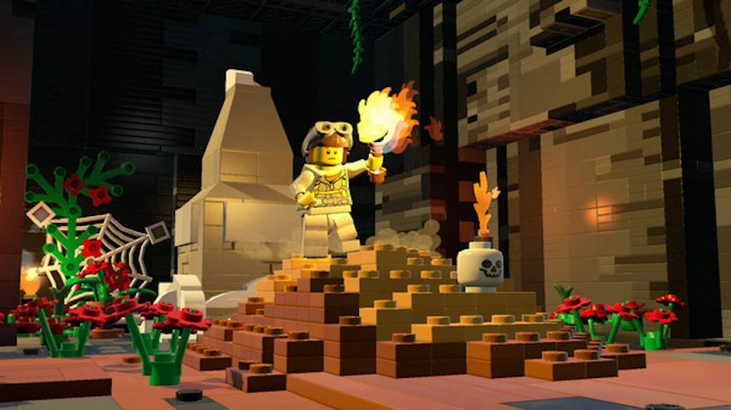 LEGO Worlds games like minecraft 