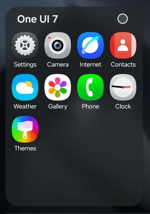 New One UI 7 App Icons