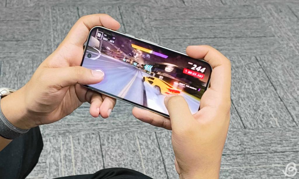 Pixel 9 gaming Asphalt 9