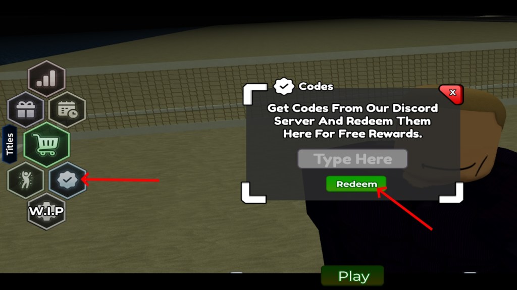 Redeem codes in Untitled Gym Game