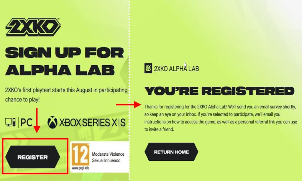 Register at 2XKO Alpha Labs playtest