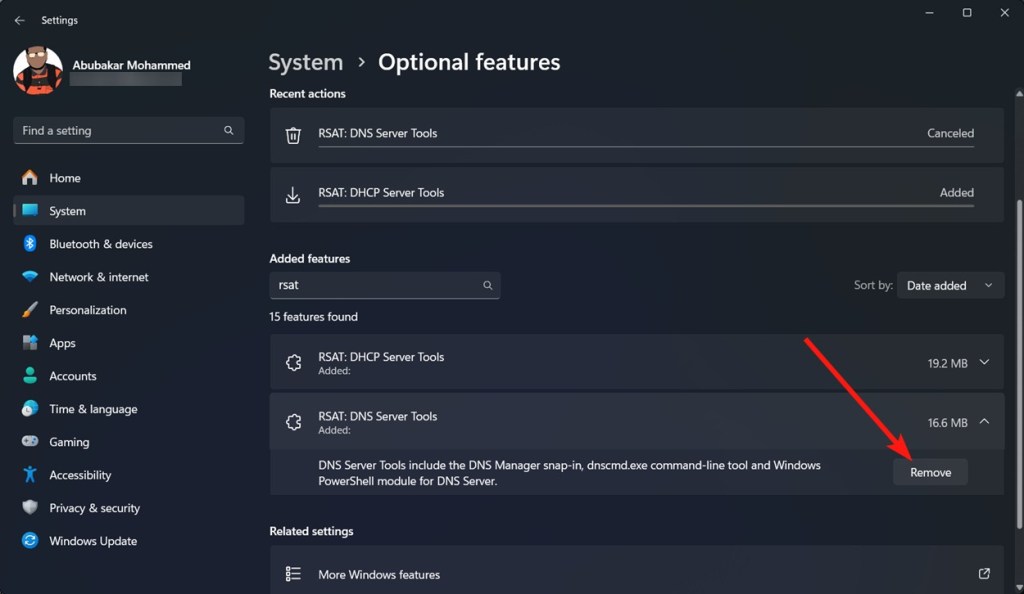 How to Install and Uninstall RSAT in Windows 11