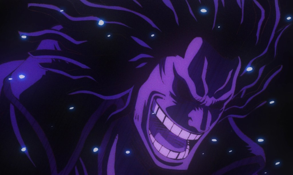 Rocks D. Xebec's silhouette in One Piece anime.