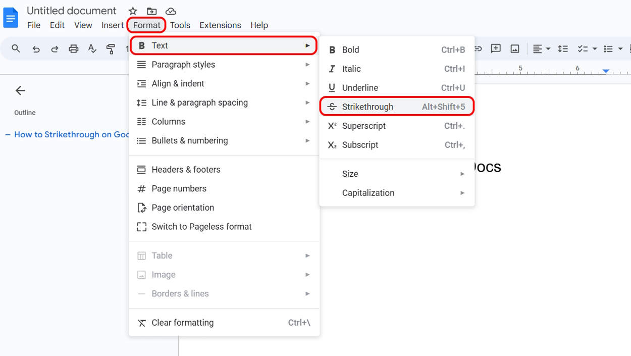 How to Strikethrough in Google Docs (2024 Guide) – Paradise News