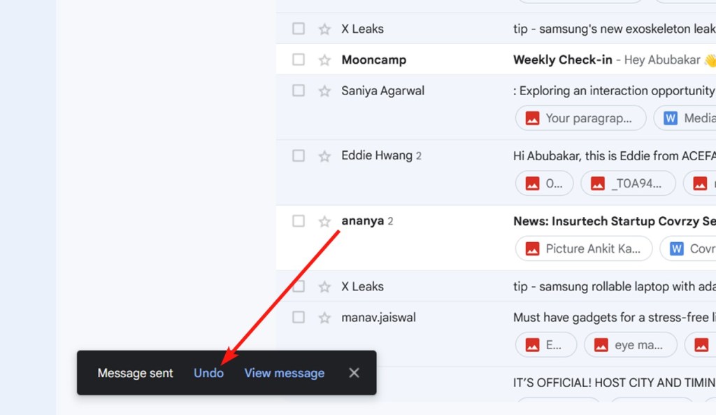 How to Recall an Email in Gmail