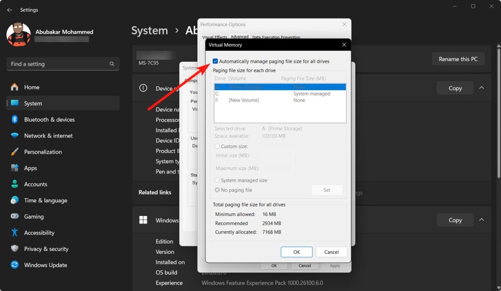 How to Manage Virtual Memory on Windows 11