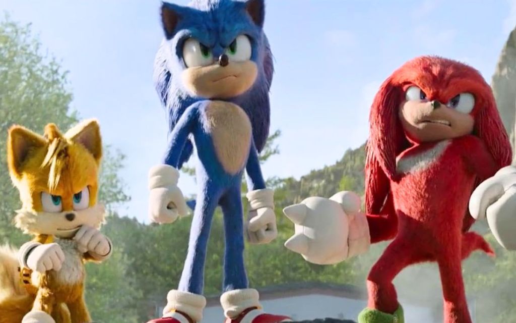 A snipppet of Sonic and his team from Sonic The Hedgehog 3 trailer