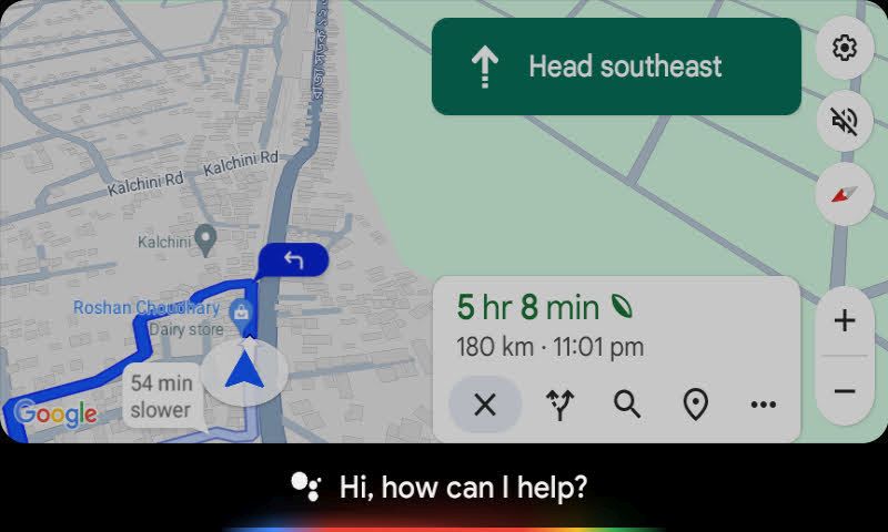 android auto google assistant