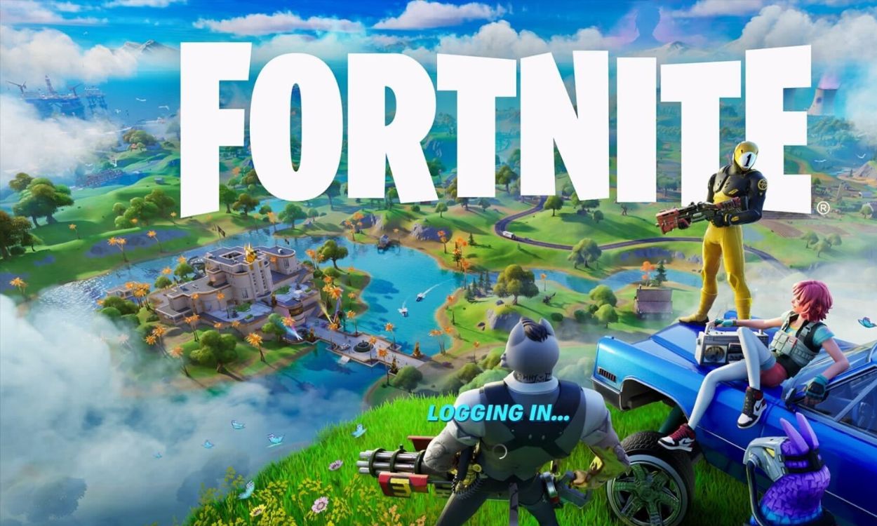 fortnite loading screen for splitscreen