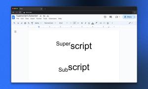 How to Subscript and Superscript in Google Docs