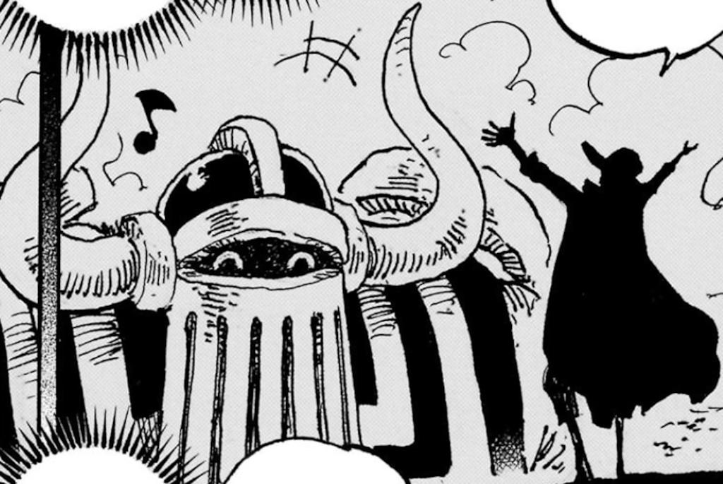 Joy Boy and Emet in One Piece Manga