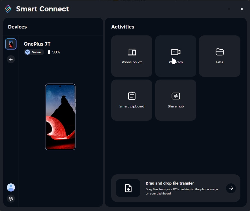 Motorola's Smart Connect app on Windows 11