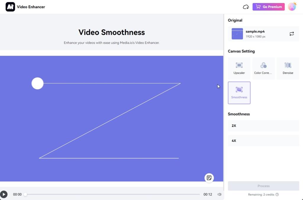 video smoothness media dot io