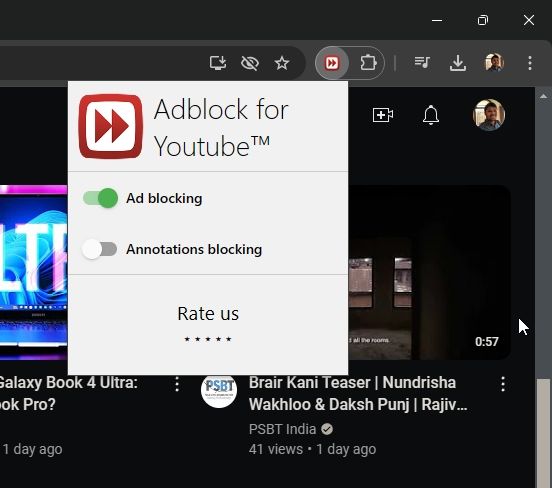 youtube ad blocker chrome