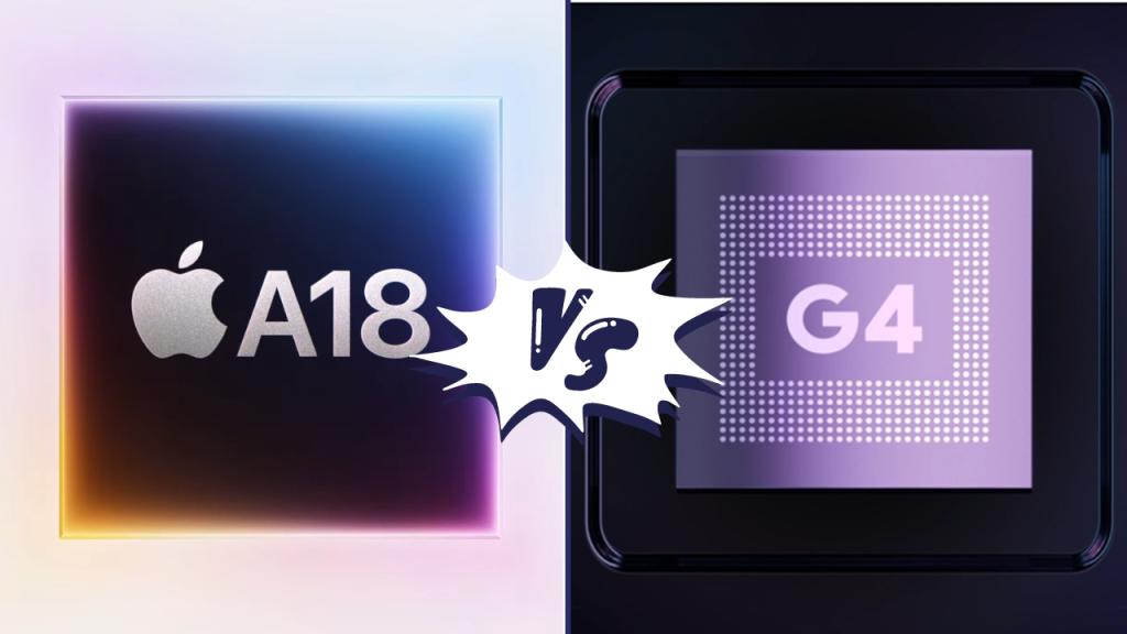 Apple A18 Bionic vs Google Tensor G4