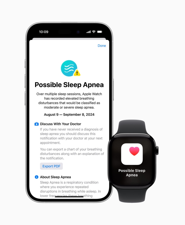 Apple Watch Series 10 Sleep Apnea Detection