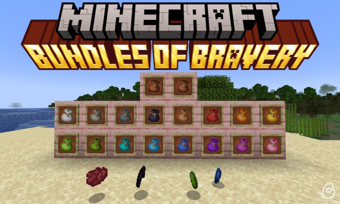 Bundles of Bravery drop introduces bundles to Minecraft