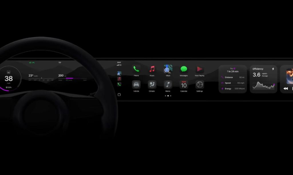 Integration with Instrument Cluster CarPlay