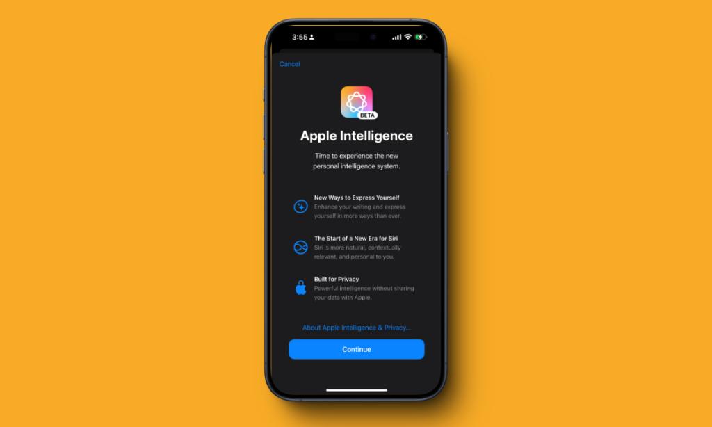 How join Apple Intelligence Waitlist