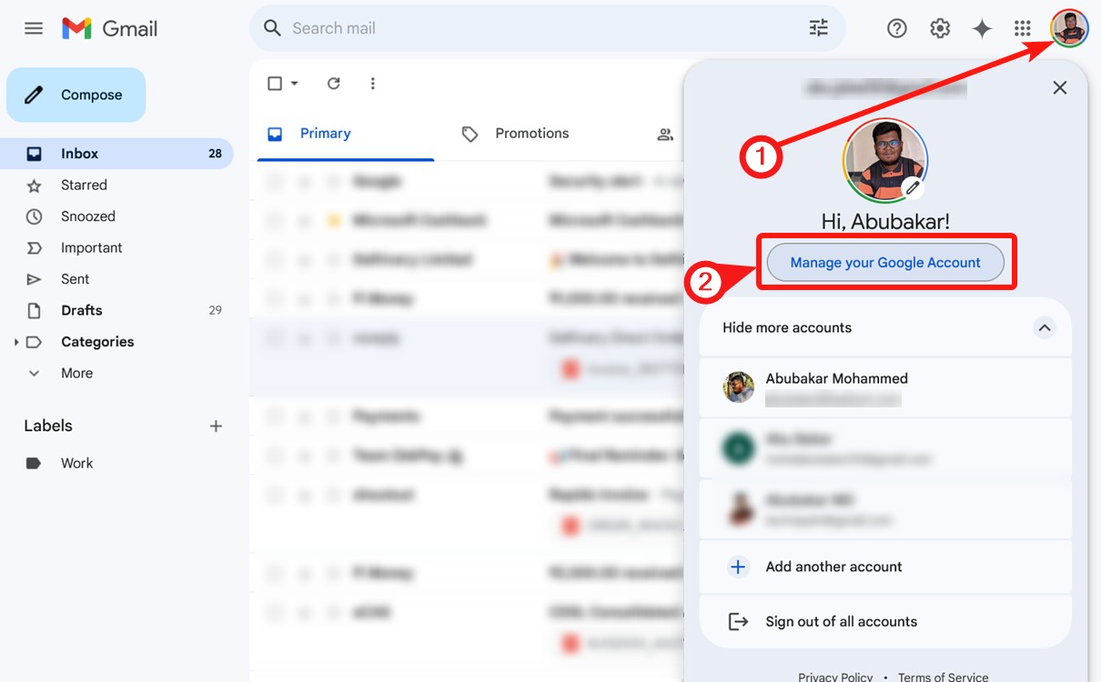 HOW TO LOG OUT MULTIPLE GMAIL ACCOUNT FROM LAPTOP visual data 3