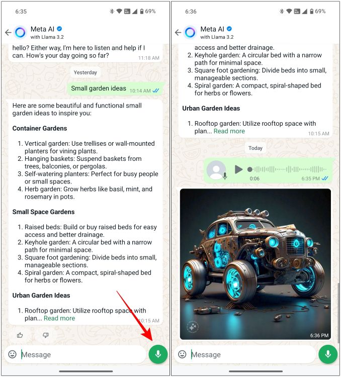 Meta AI Voice Chat | New WhatsApp features September 2024