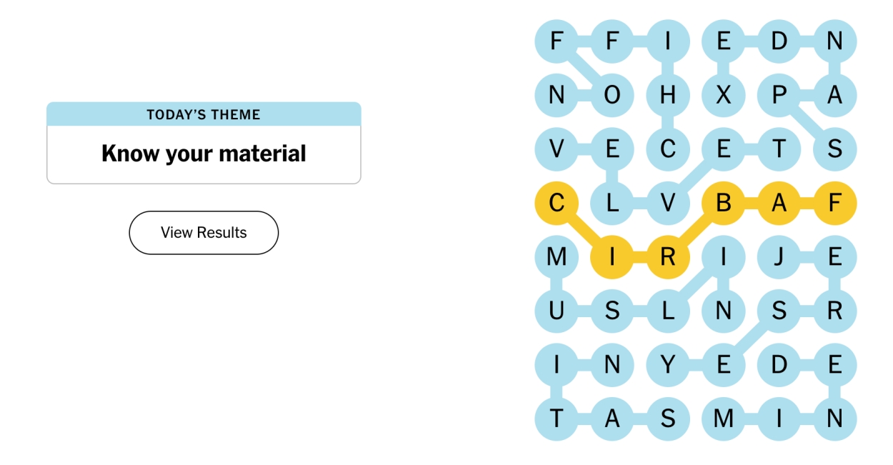 NYT Strands September 7