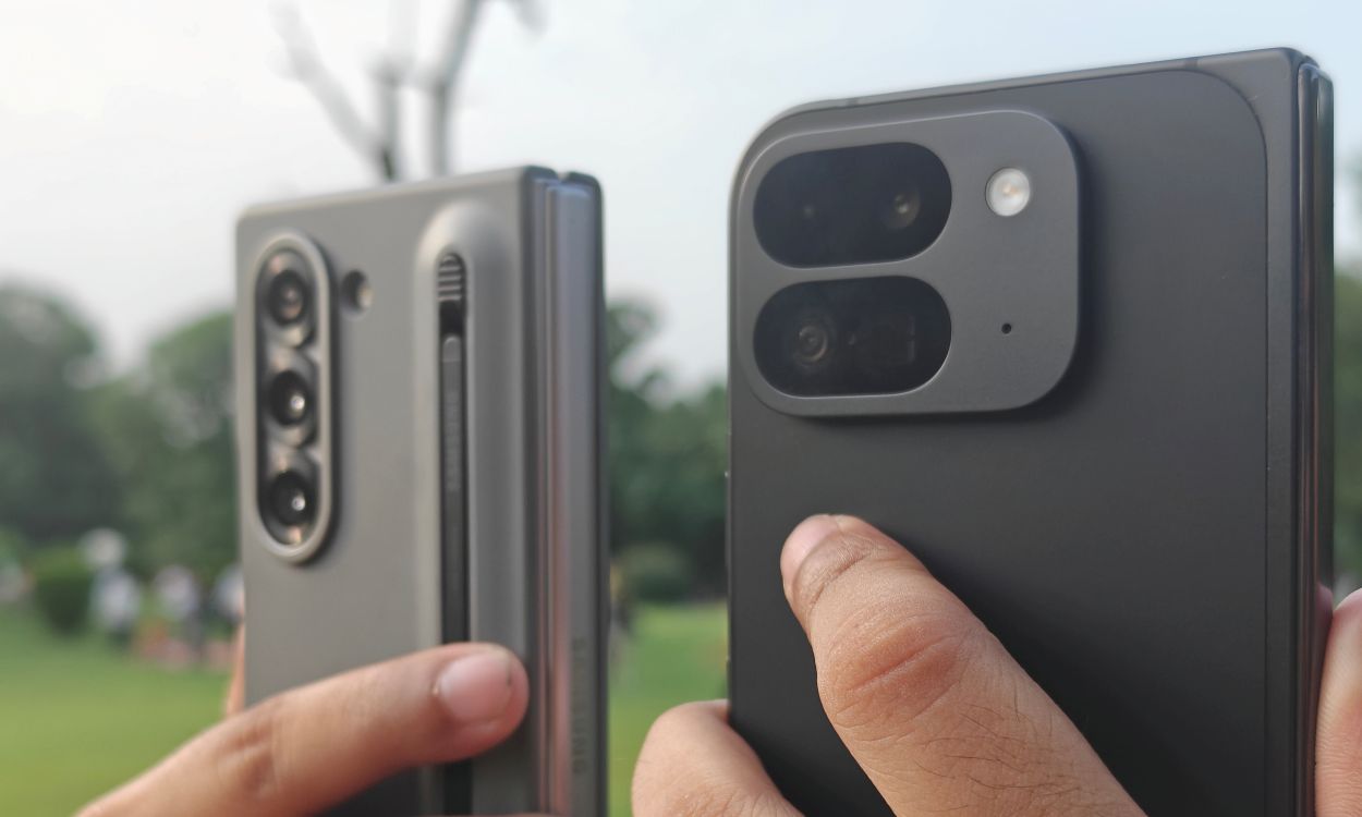 Comparatif des appareils photo du Pixel 9 Pro Fold et du Samsung Galaxy Z Fold 6