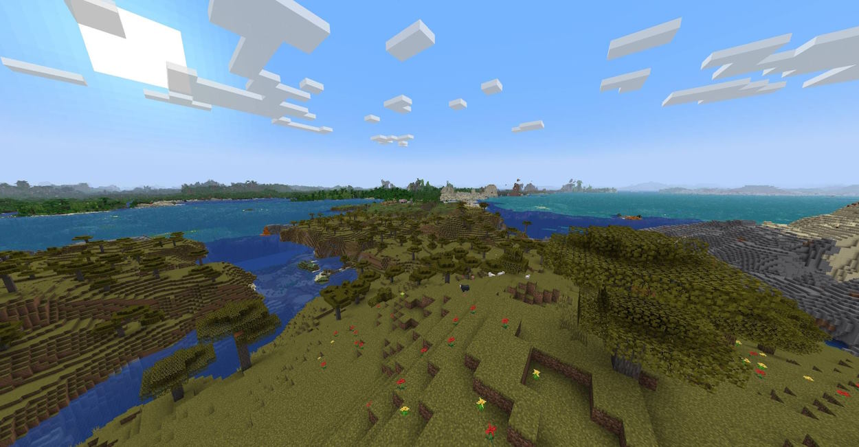 Distant Horizons realism Minecraft mod