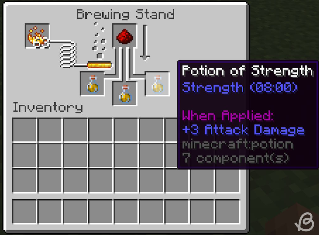 Extended potion of strength