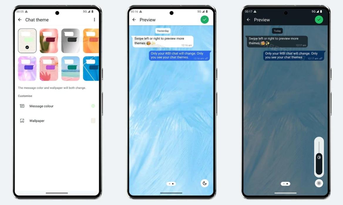 This is How WhatsApp’s Upcoming Chat Themes Feature Will Work