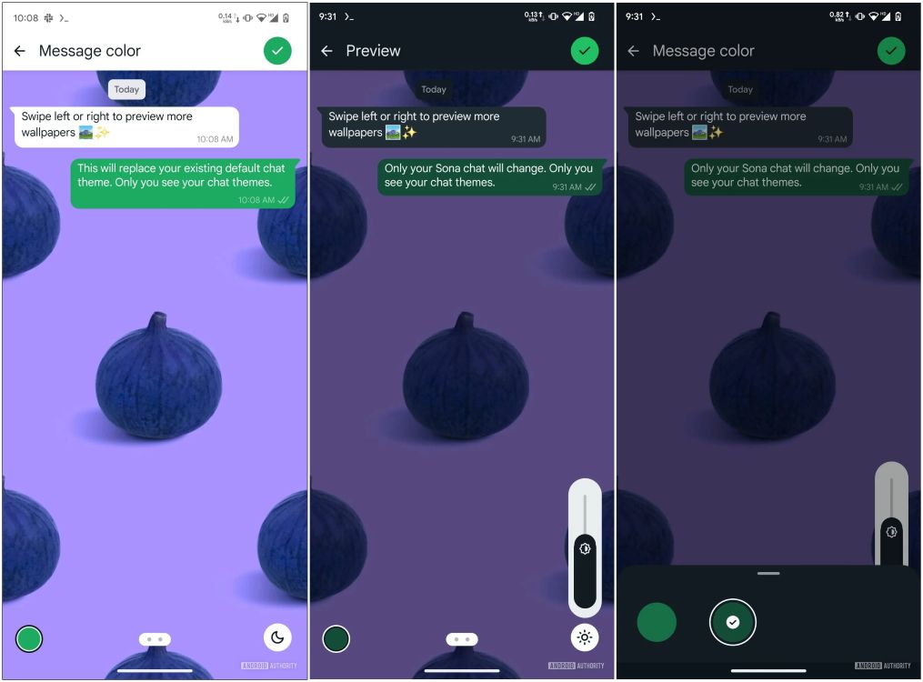 WhatsApp Dark Chat Themes