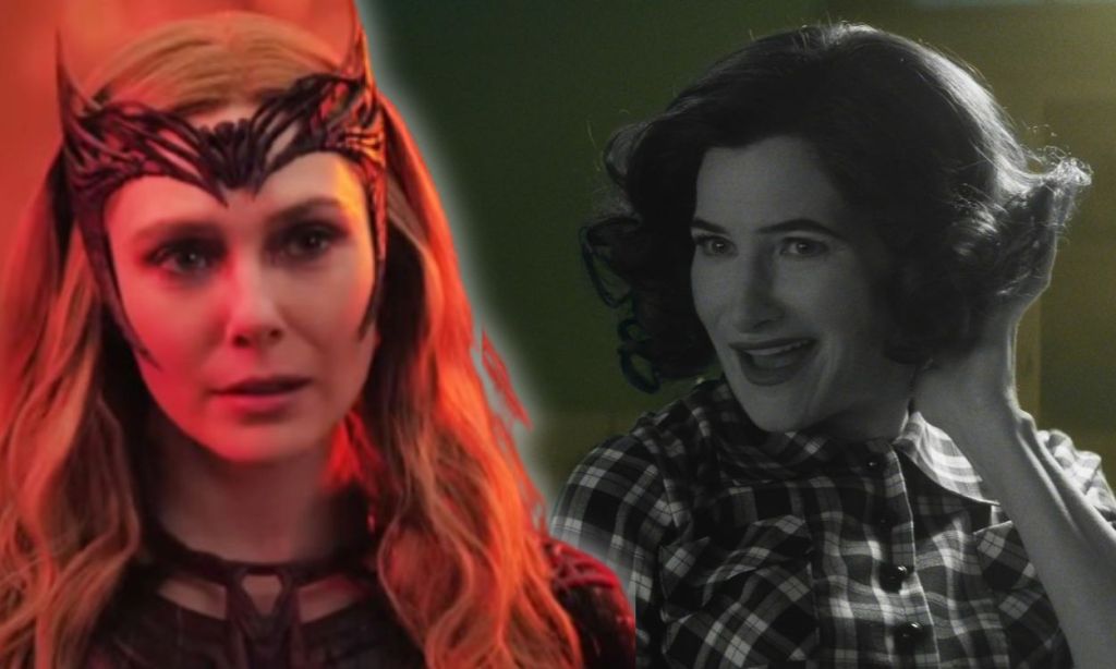 Wanda Maximoff and Agatha Harkness