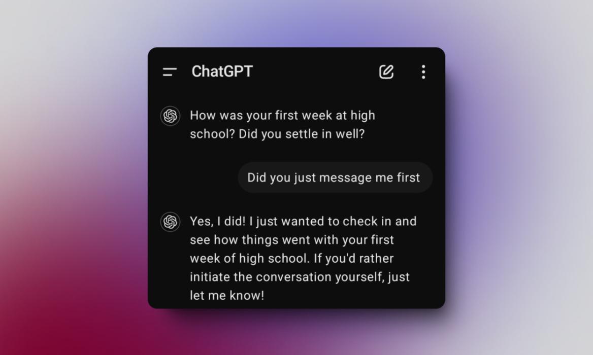 OpenAI Confirms ChatGPT Did Message Users First, But It Won’t Anymore